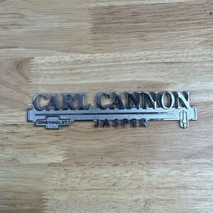 Rare! Vintage Carl Cannon jasper hood‎ ornament